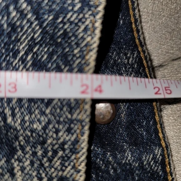 DENIM Vintage Hand painted  Jacket - Picture 11 of 14